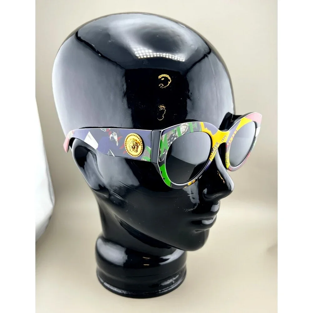 VERSACE Tribute Collection VOGUE 4353 Sunglasses Womens 51-26-140 ITALY Pop Art